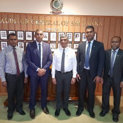 meeting with maldives auditor general