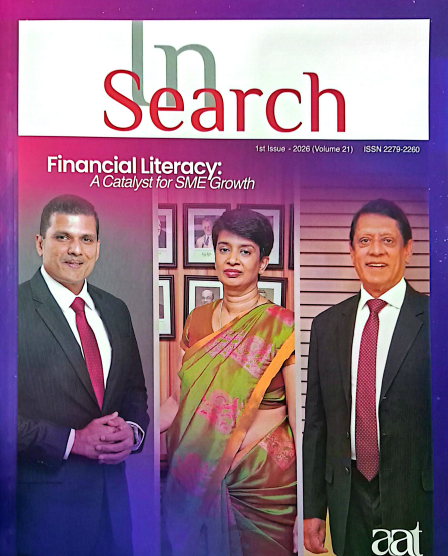 AAT Sri Lanka Presents “In Search” Magazine to the Auditor General